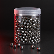 300 pcs steel balls jar
