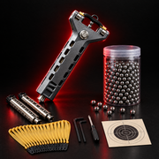 Shooter Kit (Gray Model): slingshot, accessories and 300 extra steel balls