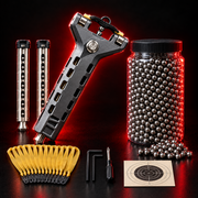 Raptor Kit (Gray Model): slingshot, accessories and 600 extra steel balls